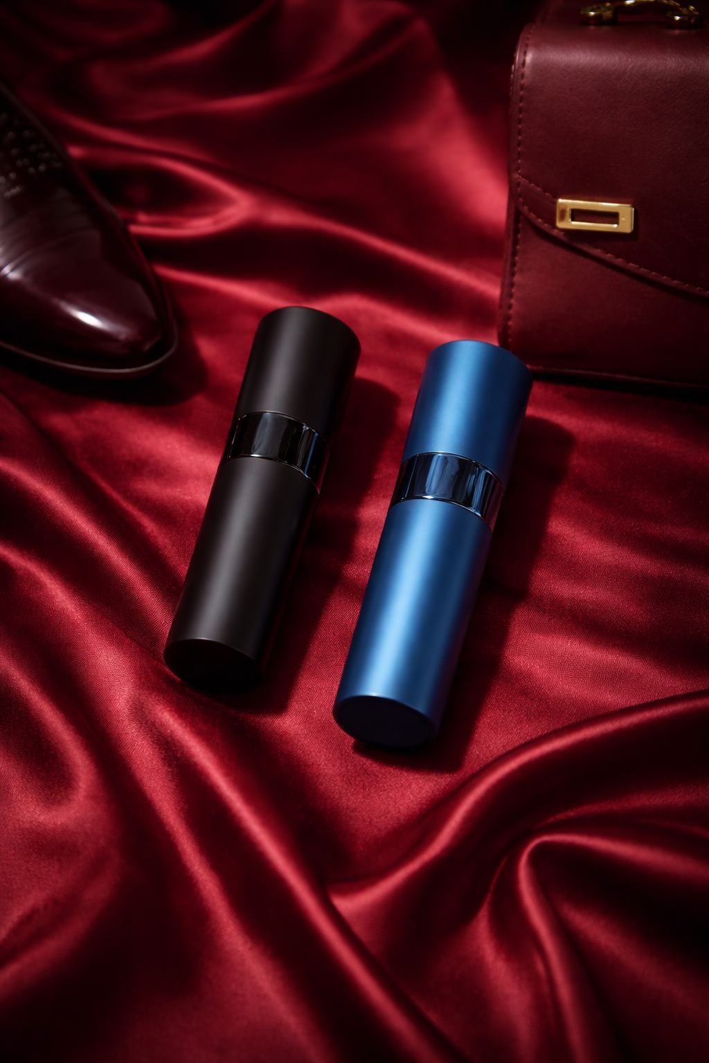 Midnight Pocket Perfume For Men and Dusk Pocket Perfume For Women Together in Same Picture. House Of Kohlis