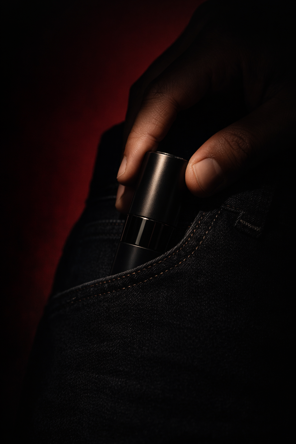 Midnight Pocket Perfume For Men Going Inside The Pocket of Jeans. House of Kohlis